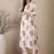 Women Floral Printed Cotton Kurta with Trousers