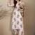 Women Floral Printed Cotton Kurta with Trousers
