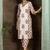 Ethnic Motifs Printed Cotton V-Neck Straight Kurta with Trousers