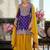 Women Ethnic Motifs Embroidered Thread Work Kurta with Sharara & With Dupatta