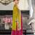 Women Ethnic Motifs Embroidered Thread Work Kurta with Sharara & With Dupatta