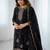  embroidery crunchy silk blend straight kurta sharara and dupatta set
