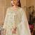 Women Floral Embroidered Panelled Sequinned Kurta with Trousers & With Dupatta
