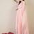 Floral Printed V Neck Straight Kurta With Trouser & Dupatta