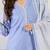 Women Floral Printed Linen Kurta with Trousers & Dupatta