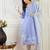 Women Floral Printed Linen Kurta with Trousers & Dupatta