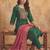 Women Ethnic Motifs Embroidered Sequinned Kurta with Trousers & With Dupatta