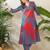Women Printed Cotton Kurta with Trousers