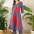 Women Printed Cotton Kurta with Trousers