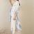 Women Floral Embroidered Thread Work Cotton Kurta with Trousers & With Dupatta