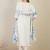 Women Floral Embroidered Thread Work Cotton Kurta with Trousers & With Dupatta