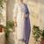 Women Ethnic Motifs Embroidered Thread Work Cotton Kurta with Trousers & With Dupatta