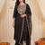 Women Ethnic Motifs Embroidered Thread Work Kurta with Trousers & With Dupatta