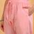 Women peach ethnic motifs embroidered chikankari mukaish work cotton ethnic kurta palazzo set