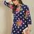 Floral Printed Cotton Kurta With Trouser