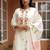 Floral Embroidered Thread Work Straight Kurta With Trousers & Dupatta