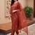 Women Ethnic Motifs Embroidered Thread Work Kurta With Trousers & Dupatta