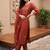 Women Ethnic Motifs Embroidered Thread Work Kurta With Trousers & Dupatta