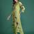 Floral Embroidered Thread Work Kurta with Trousers & With Dupatta