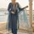 Women Ethnic Motifs Embroidered Liva Kurta with Trousers & With Dupatta