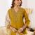 Women Floral Embroidered Thread Work Kurta with Palazzos & With Dupatta