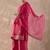 Ethnic Motifs Embroidered Straight Thread Work Kurta With Palazzos & Dupatta