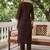 Women Floral Embroidered Thread Work Cotton Kurta with Trousers & With Dupatta