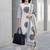 Women Ethnic Motifs Printed Cotton Kurta with Trousers & With Dupatta