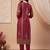 Women Ethnic Motifs Printed Cotton Kurta with Trousers & With Dupatta
