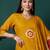 Women Bandhani Printed Cotton Kurta with Trousers & With Dupatta