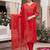 Women Ethnic Motifs Printed Cotton Kurta with Trousers & With Dupatta
