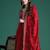 Ethnic Motifs Zari Embroidered Kurta With Trousers & Dupatta