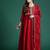 Ethnic Motifs Zari Embroidered Kurta With Trousers & Dupatta