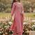 Women Ethnic Motifs Embroidered Thread Work Kurta with Trousers & With Dupatta