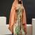 Women Floral Printed Empire Cotton Kurta with Trousers & With Dupatta