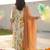 Women Floral Printed Empire Cotton Kurta with Trousers & With Dupatta