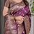 Wine elegant zari woven banarasi silk sarees with attached blouse