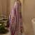 Multicolor crepe silk blend printed kurta palazzo suit with dupatta