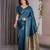 Rama elegant zari woven banarasi silk sarees with attached blouse