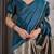 Rama elegant zari woven banarasi silk sarees with attached blouse