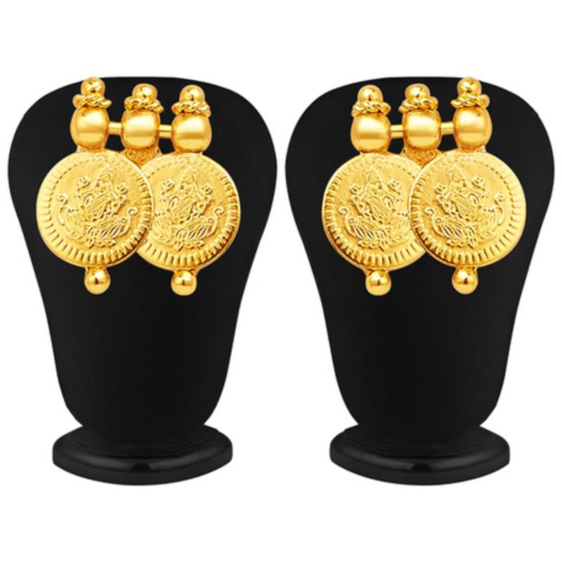 Royal Gold Plated Temple Jewellery Necklace Set