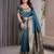 Rama elegant zari woven banarasi silk sarees with attached blouse