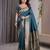 Rama elegant zari woven banarasi silk sarees with attached blouse