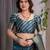 Rama elegant zari woven banarasi silk sarees with attached blouse