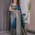 Rama elegant zari woven banarasi silk sarees with attached blouse