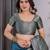 Rama elegant zari woven banarasi silk sarees with attached blouse