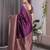 Wine elegant zari woven banarasi silk sarees with attached blouse