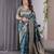 Rama elegant zari woven banarasi silk sarees with attached blouse