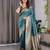Rama elegant zari woven banarasi silk sarees with attached blouse