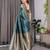 Rama elegant zari woven banarasi silk sarees with attached blouse